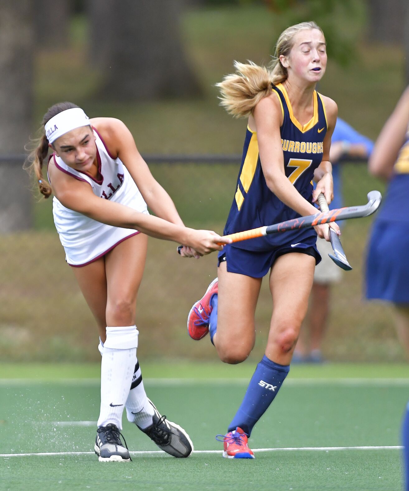 Villa Duchesne vs John Burroughs field hockey